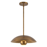 Vintage Brass 5inch Umbra Pendant by Kuzco Lighting