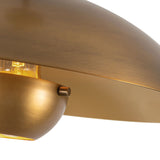 Vintage Brass 5inch Umbra Pendant by Kuzco Lighting Details