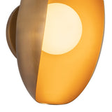 Vintage Brass 5inch Cortez Wall/Vanity Light by Alora Lighting Details