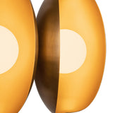 Vintage Brass 15inch Cortez Wall/Vanity Light by Alora Lighting Details
