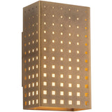 Vintage Brass 9inch Astoria Wall Sconce by Kuzco