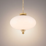 Vintage Brass Glossey Pendant Light by Modern Forms