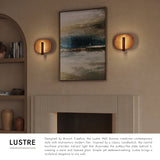 Vintage Brass Lustre Wall Sconce by Kuzco Lighting