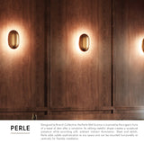 Vintage Brass Perle Wall Sconce by Kuzco Lighting