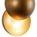 Vintage Brass Void Wall Sconce by Kuzco Lighting Details