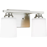 Vinton Wall Sconce — 13.13 Inch, Brushed Nickel