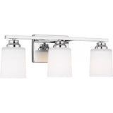 Vinton Wall Sconce — 20.75 Inch, Chrome