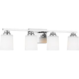 Vinton Wall Sconce — 29 Inch, Chrome