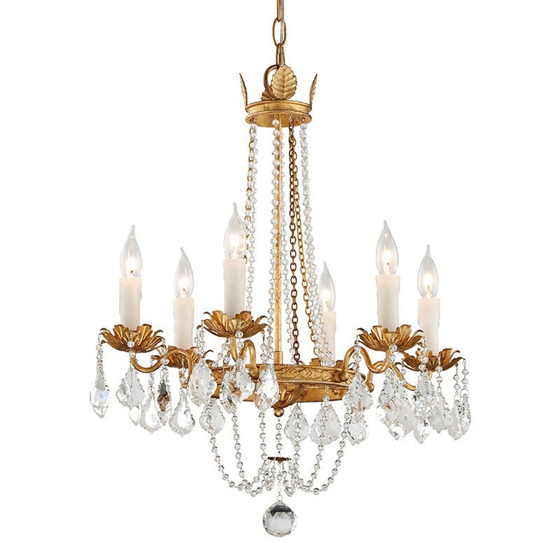 Viola Chandelier - 6-Light by Troy Lighting