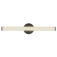 Vire Wall Sconce — 24 Inch, Black