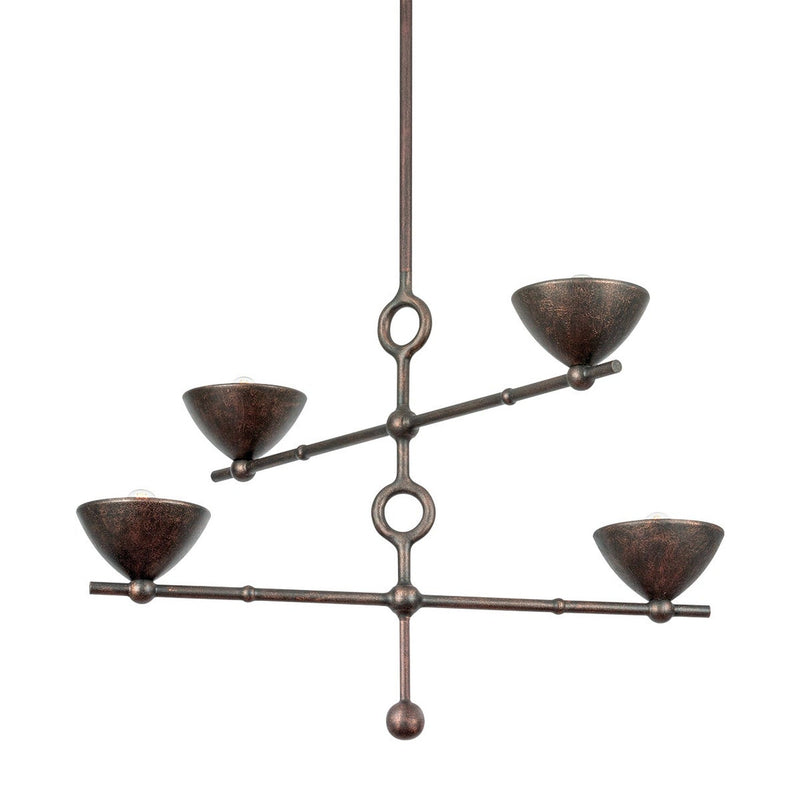 Vishal Chandelier - 4-Light by Troy Lighting