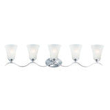 Vital Bath Vanity Light Polished Chrome by Maxim Lighting