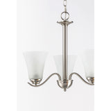 Vital Chandelier Satin Nickel by Maxim Lighting