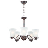 Vital Chandelier Oil Rubbed Bronze by Maxim Lighting