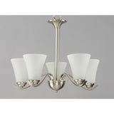 Vital Chandelier Satin Nickel by Maxim Lighting