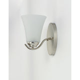 Vital Wall Sconce Vanity Light Satin Nickel by Maxim Lighting