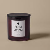 Vitto Scented Candle Dark Grape By Ferm Living - Lifestyle View2