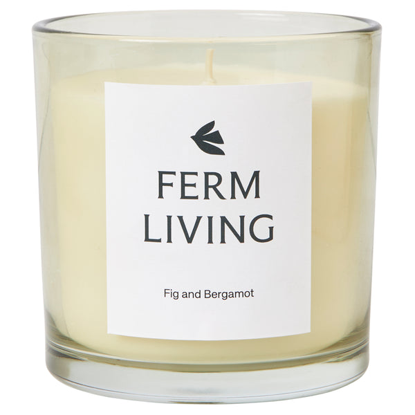 Vitto Scented Candle Light Celedon Small By Ferm Living - Front View