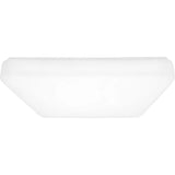 Vitus Square LED Flushmount — 16 Inch, White