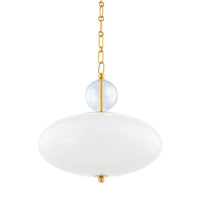 Viviana Pendant - Aged Brass