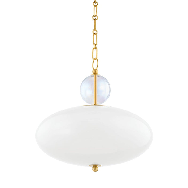 Viviana Pendant - Aged Brass
