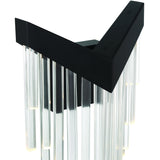 Vivien Wall Sconce Black By Eurofase Detailed View