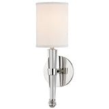 Volta Wall Sconce - Polished Nickel by Hudson Valley