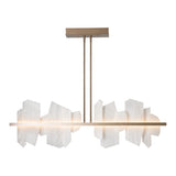 Volterra Linear Chandelier - Soft Gold