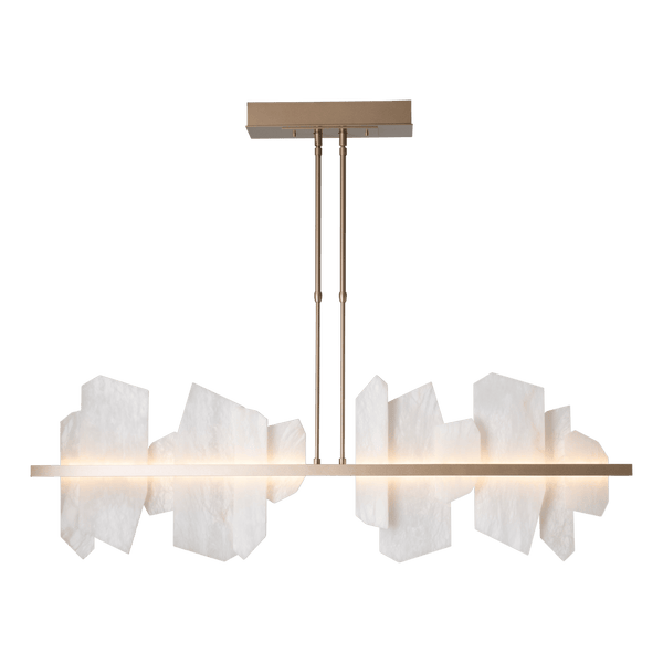 Volterra Linear Chandelier Soft Gold Standard By Hubbardton Forge