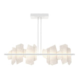 Volterra Linear Chandelier - White