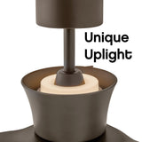 Vosh 56” LED Smart Fan with Uplight - Metallic Matte Bronze
