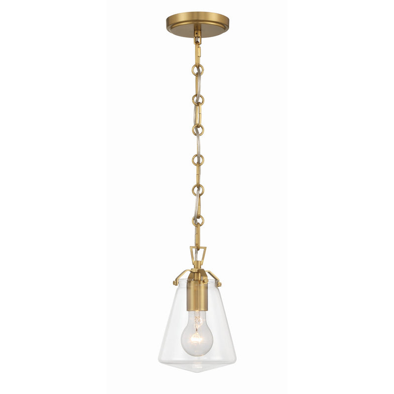 Voss Mini Pendant 5.75'' Luxe Gold