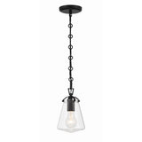 Voss Mini Pendant 5.75'' Matte Black
