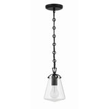 Voss Mini Pendant 5.75'' Matte Black