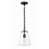 Voss Mini Pendant 8.25'' Matte Black