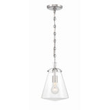 Voss Mini Pendant 8.25'' Polished Nickel