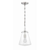 Voss Mini Pendant 8.25'' Polished Nickel