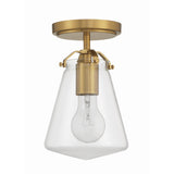 Voss Mini Semi-Flush Mount 5.75'' Luxe Gold