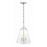 Voss Pendant 11" Polished Nickel