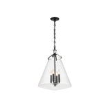 Voss Pendant 18" Matte Black