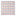 Square scalloped-edge rug with a woven rainbow check of red, blue and green lines on white — Weekend Rug by Basil Bangs