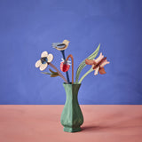 William Morris Paper Bouquet, styled in an interior