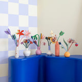 William Morris Paper Bouquet, styled in an interior