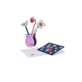 William Morris Flowers Pop-Out Card