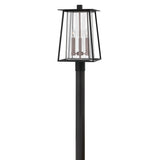 Walker Medium Post Mount Lantern - Black - by Hinkley