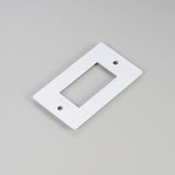 Wall Plate Metal White 1G By Buster And Punch