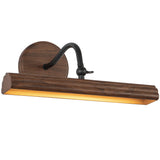 Walnut 14inch Dottie Wall/Picture Light by Alora Lighting