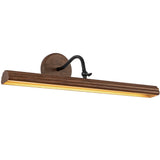 Walnut 24inch Dottie Wall/Picture Light by Alora Lighting