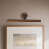 Walnut 24inch Dottie Wall/Picture Light by Alora Lighting