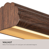 Walnut 60inch Dottie Linear Pendant by Alora Lighting